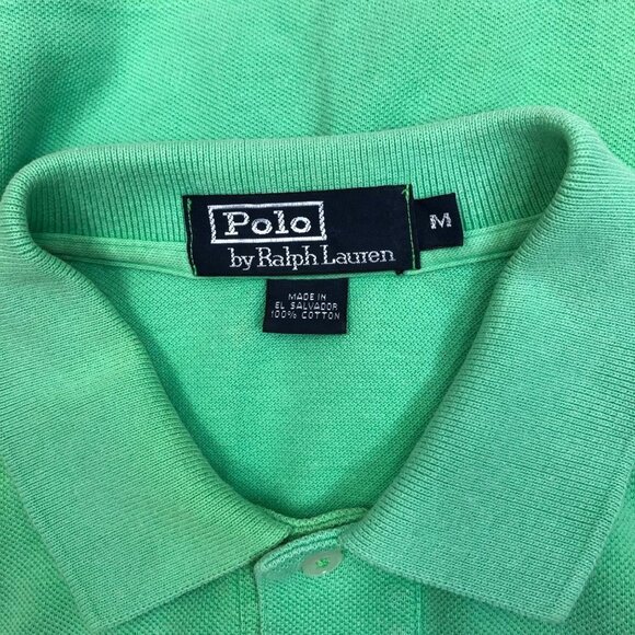 POLO BY RALPH LAUREN MENS SHIRT GREEN SZ M - Picture 5 of 5
